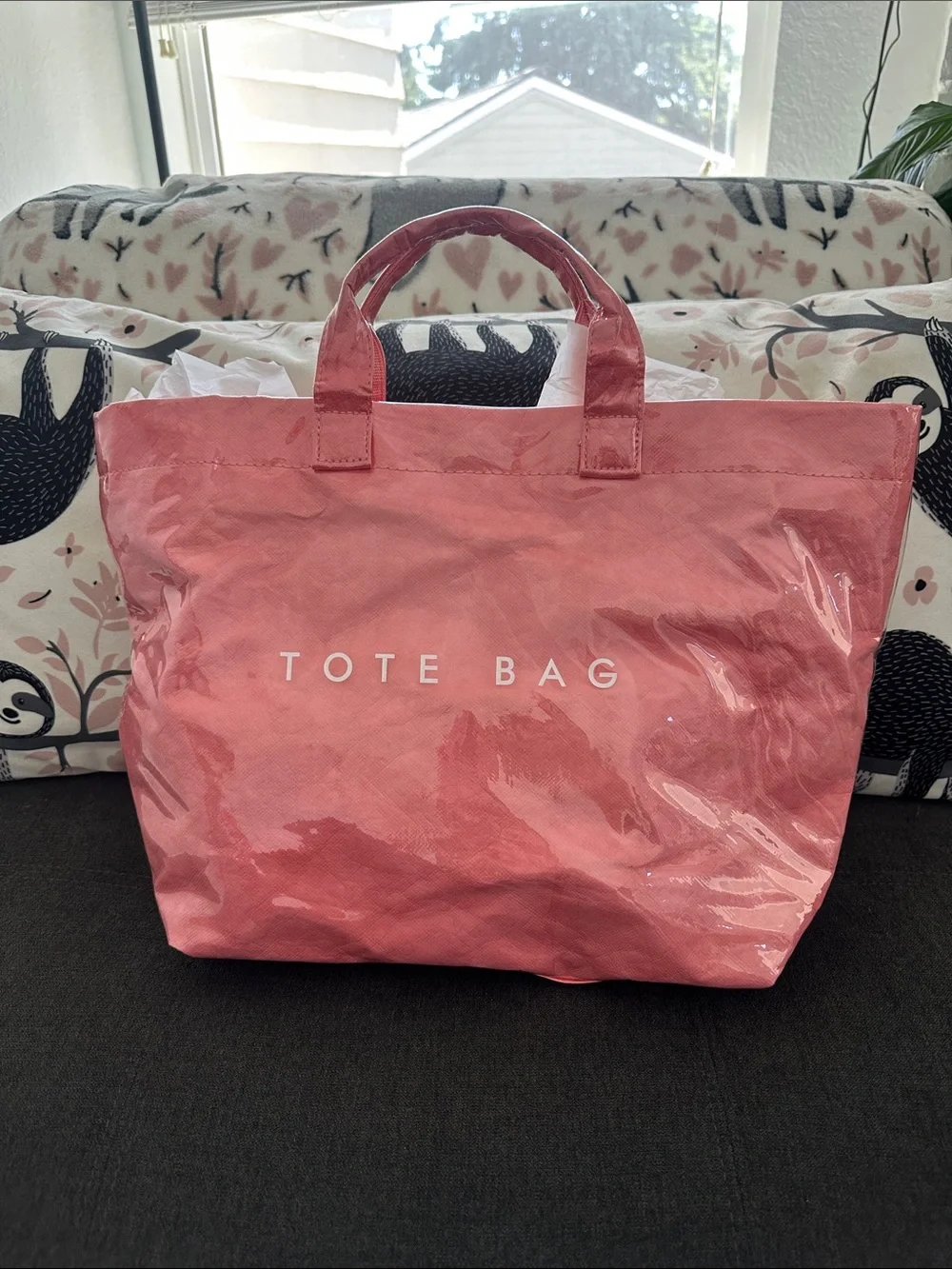 Glossy Pink Tote Bag - Everyday Carry